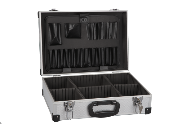 AluTec Universal Werkzeugkoffer Koffer Werkstattkoffer Alu silber Neu 61000